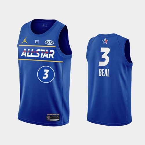 Men's Bradley Beal #3 2021 NBA All-Star Eastern Blue Jersey