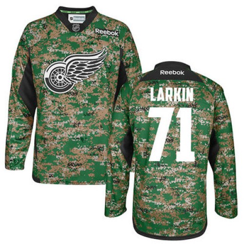 Dylan Larkin #71 Camo Veteran's Day Jersey