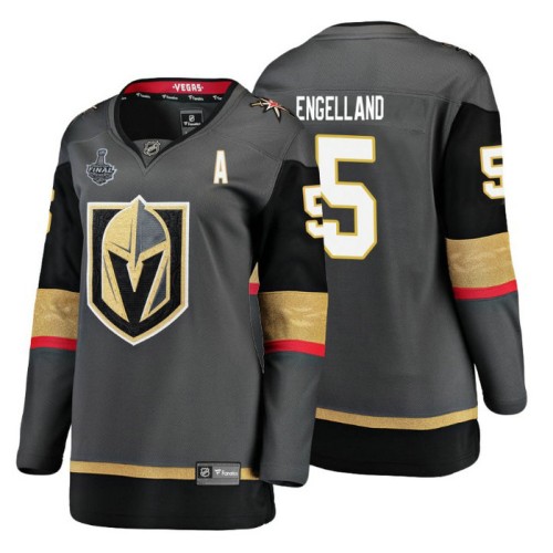 #5 Deryk Engelland Grey 2018 Stanley Cup Final Bound Breakaway Home Player Jersey