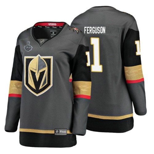 #1 Dylan Ferguson Grey 2018 Stanley Cup Final Bound Breakaway Home Player Jersey