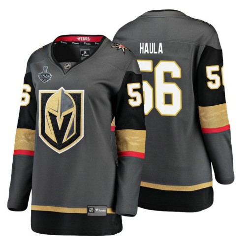 #56 Erik Haula Grey 2018 Stanley Cup Final Bound Breakaway Home Player Jersey
