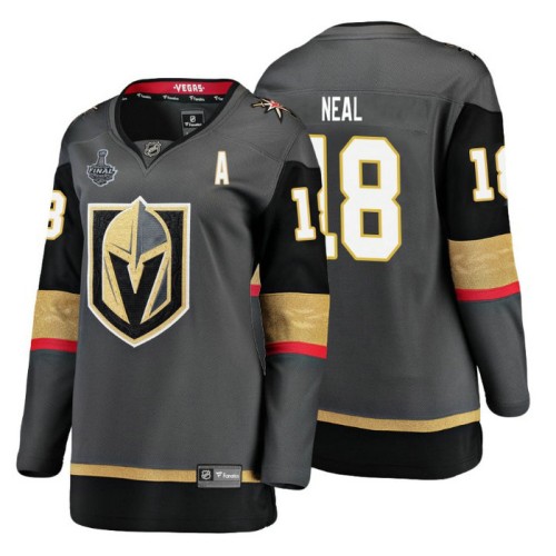 #18 James Neal Grey 2018 Stanley Cup Final Bound Breakaway Home Player Jersey