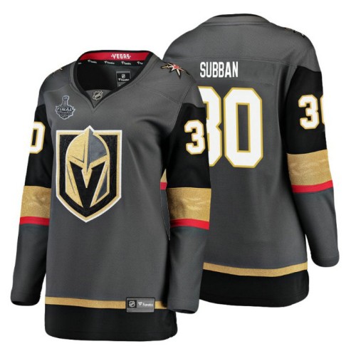 #30 Malcolm Subban Grey 2018 Stanley Cup Final Bound Breakaway Home Player Jersey