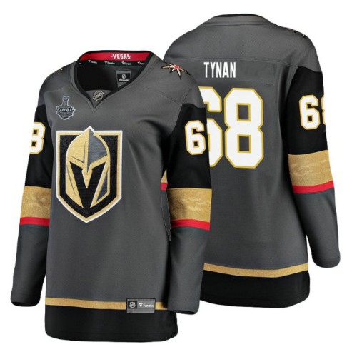 #68 TJ Tynan Grey 2018 Stanley Cup Final Bound Breakaway Home Player Jersey