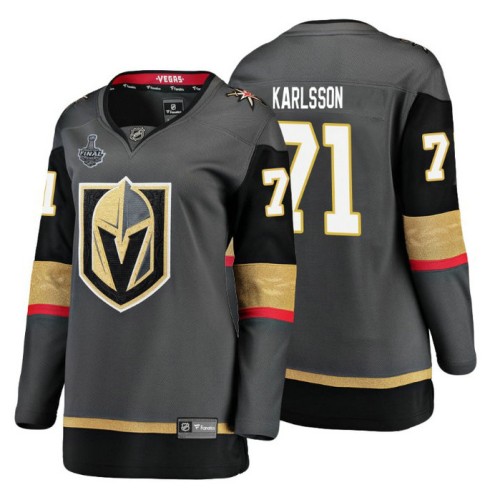 #71 William Karlsson Grey 2018 Stanley Cup Final Bound Breakaway Home Player Jersey