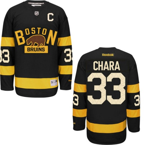#33 Zdeno Chara Black Premier Alternate Jersey