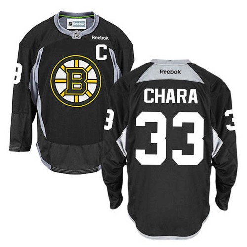 Zdeno Chara #33 Black Practice Jersey