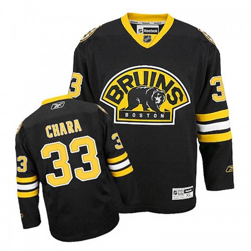 Zdeno Chara #33 Black Alternate Jersey