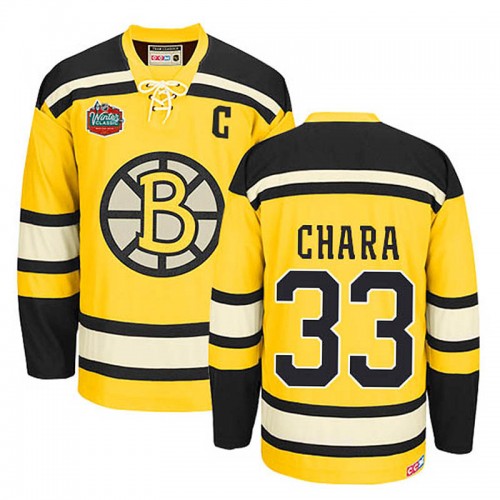 Zdeno Chara #33 Gold Winter Classic Jersey